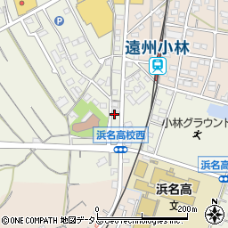 静岡県浜松市浜名区小林1325-2周辺の地図