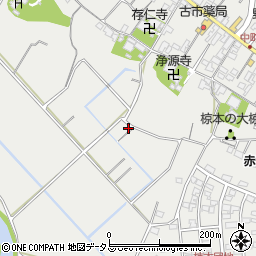 三重県津市芸濃町椋本6574周辺の地図