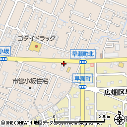 兵庫県姫路市広畑区小坂7周辺の地図