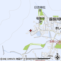 兵庫県たつの市揖保川町金剛山467周辺の地図