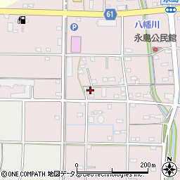 静岡県浜松市浜名区永島729周辺の地図