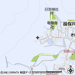 兵庫県たつの市揖保川町金剛山462周辺の地図