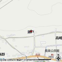 愛知県豊橋市石巻本町瀬戸周辺の地図