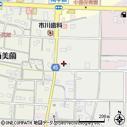静岡県浜松市浜名区西美薗2606周辺の地図