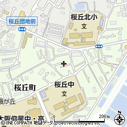 大阪府枚方市桜丘町28-30周辺の地図