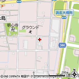 静岡県浜松市浜名区永島551-1周辺の地図