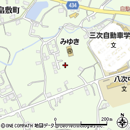 広島県三次市畠敷町1799周辺の地図