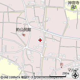 静岡県浜松市浜名区三ヶ日町釣周辺の地図