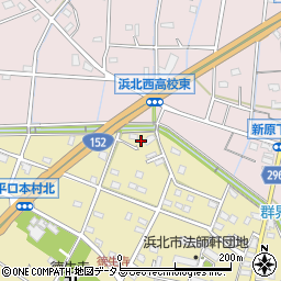 静岡県浜松市浜名区平口465周辺の地図