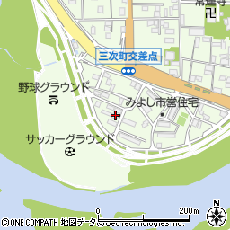 広島県三次市三次町2047周辺の地図