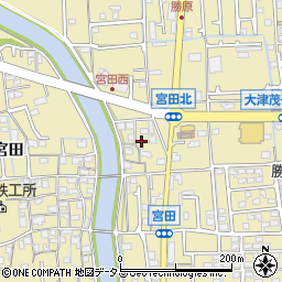 兵庫県姫路市勝原区宮田210周辺の地図
