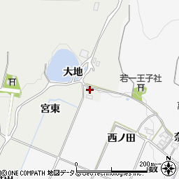 愛知県豊橋市石巻本町大地周辺の地図