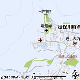 兵庫県たつの市揖保川町金剛山470周辺の地図