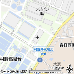 大阪府枚方市池之宮周辺の地図