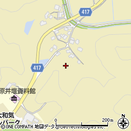 岡山県和気郡和気町田原下周辺の地図