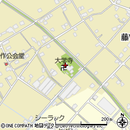 大学寺周辺の地図