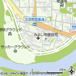 広島県三次市三次町2014周辺の地図