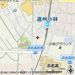 静岡県浜松市浜名区小林1444周辺の地図