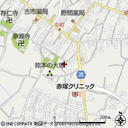 三重県津市芸濃町椋本700周辺の地図