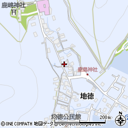 兵庫県高砂市阿弥陀町地徳周辺の地図