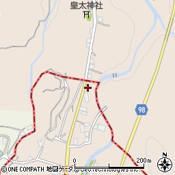 兵庫県神戸市北区有馬町1周辺の地図