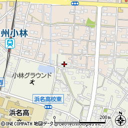静岡県浜松市浜名区西美薗2096周辺の地図
