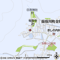 兵庫県たつの市揖保川町金剛山472周辺の地図