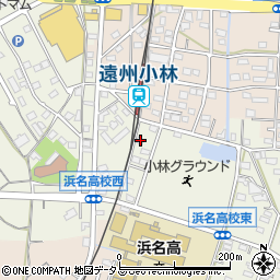 静岡県浜松市浜名区小林1657周辺の地図