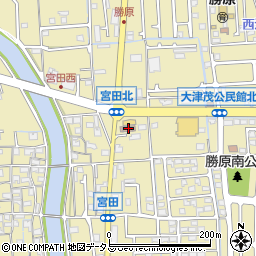 兵庫県姫路市勝原区宮田190周辺の地図