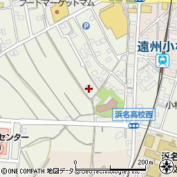 静岡県浜松市浜名区小林1284周辺の地図