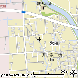 兵庫県姫路市勝原区宮田567周辺の地図