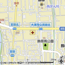 主婦の店宮田店周辺の地図