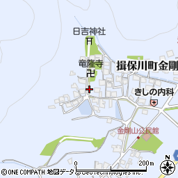 兵庫県たつの市揖保川町金剛山494周辺の地図