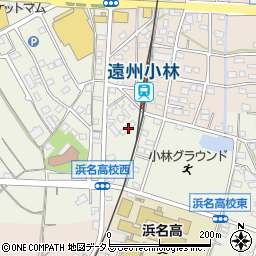 静岡県浜松市浜名区小林1440-1周辺の地図