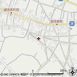 三重県津市芸濃町椋本1967周辺の地図