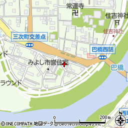広島県三次市三次町1988周辺の地図