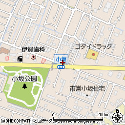 兵庫県姫路市広畑区小坂29周辺の地図