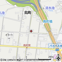 兵庫県三木市鳥町110周辺の地図