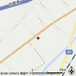 広島県三次市和知町2200周辺の地図