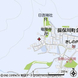 兵庫県たつの市揖保川町金剛山478周辺の地図