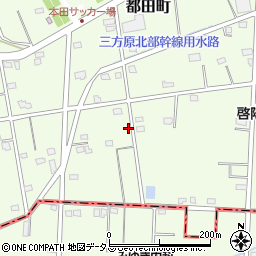 静岡県浜松市浜名区都田町8008周辺の地図