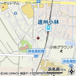 静岡県浜松市浜名区小林1445周辺の地図