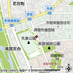 兵庫県姫路市飾磨区矢倉町周辺の地図