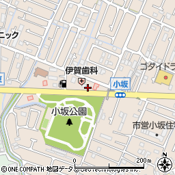 兵庫県姫路市広畑区小坂114周辺の地図