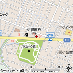 兵庫県姫路市広畑区小坂114周辺の地図