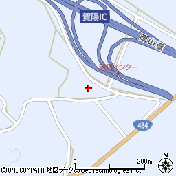 岡山県加賀郡吉備中央町西1799-1周辺の地図