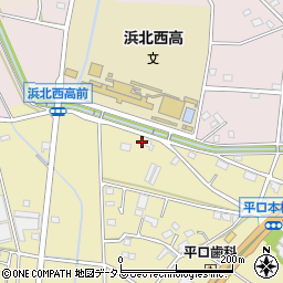 静岡県浜松市浜名区平口423周辺の地図