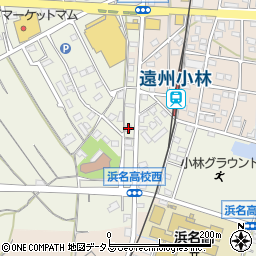 静岡県浜松市浜名区小林1449周辺の地図