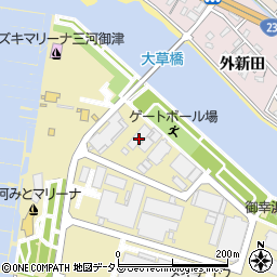 愛知県豊川市御津町御幸浜１号地1周辺の地図