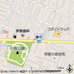 兵庫県姫路市広畑区小坂38周辺の地図